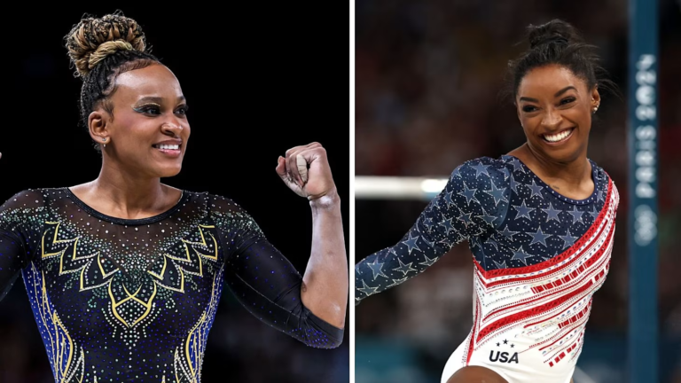 Rebeca Andrade x Simone Biles: compare as notas na ginástica artística nos Jogos Olímpicos Paris 2024